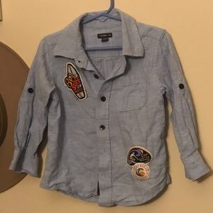 Button Up Chambray Shirt